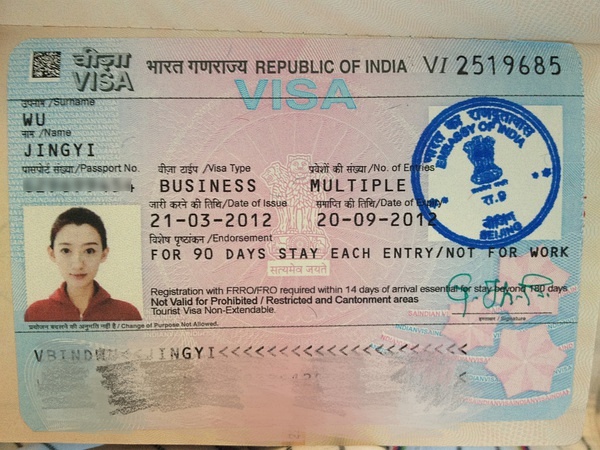India E Business Visa